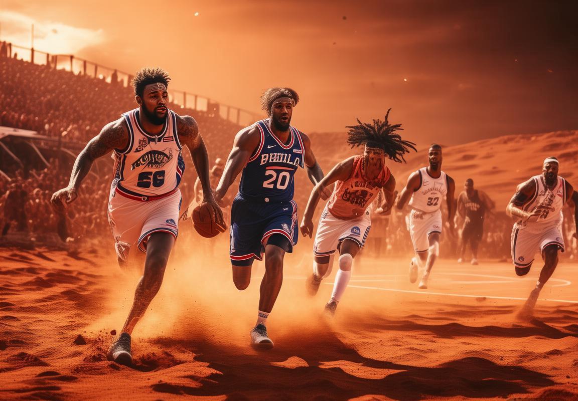 NBA焦点战：76人VS篮网 恩比德欧文对决火花四溅