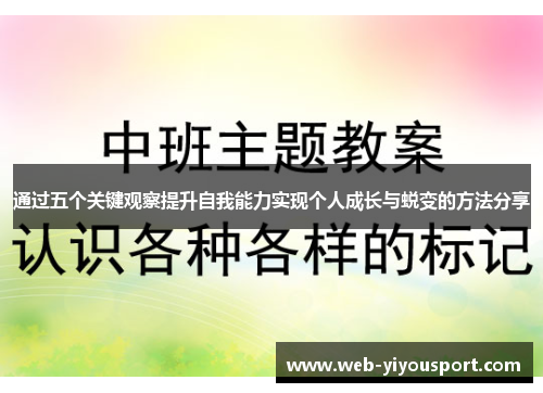 通过五个关键观察提升自我能力实现个人成长与蜕变的方法分享
